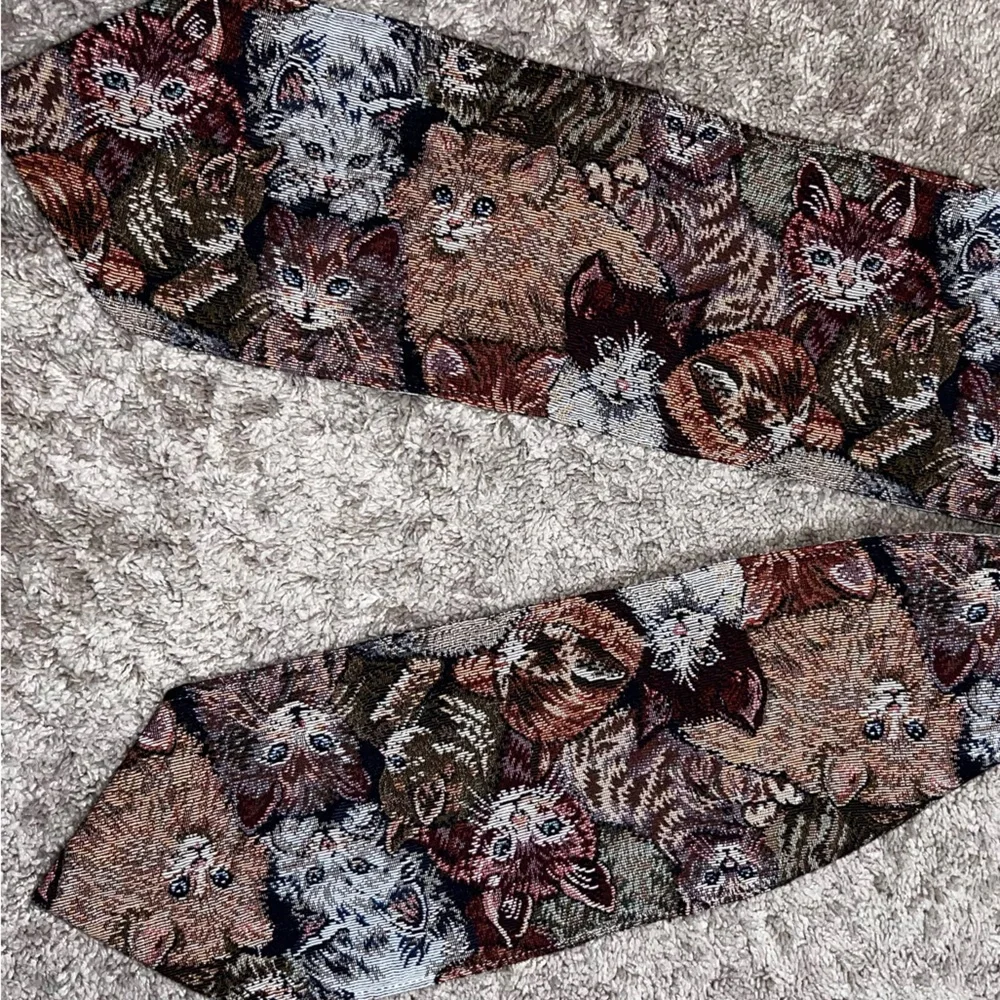 Long Thin Cat Tapestry Runner 50x6”